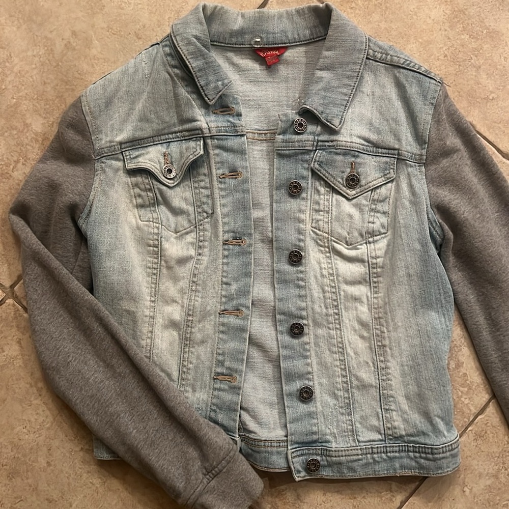 GUESS Two-Toned Jean Jacket